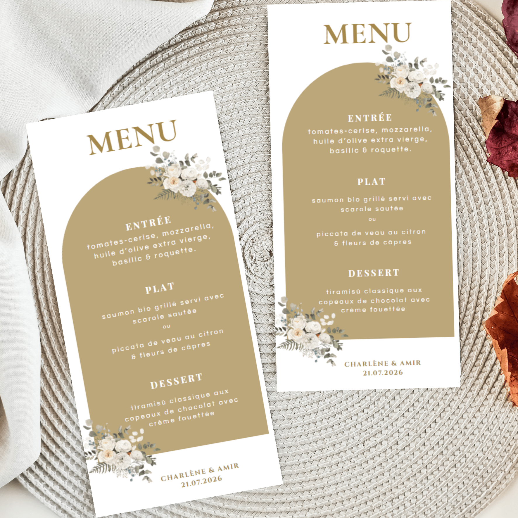 Menu SABLE- Mariage, baptême, fête... - Image 2