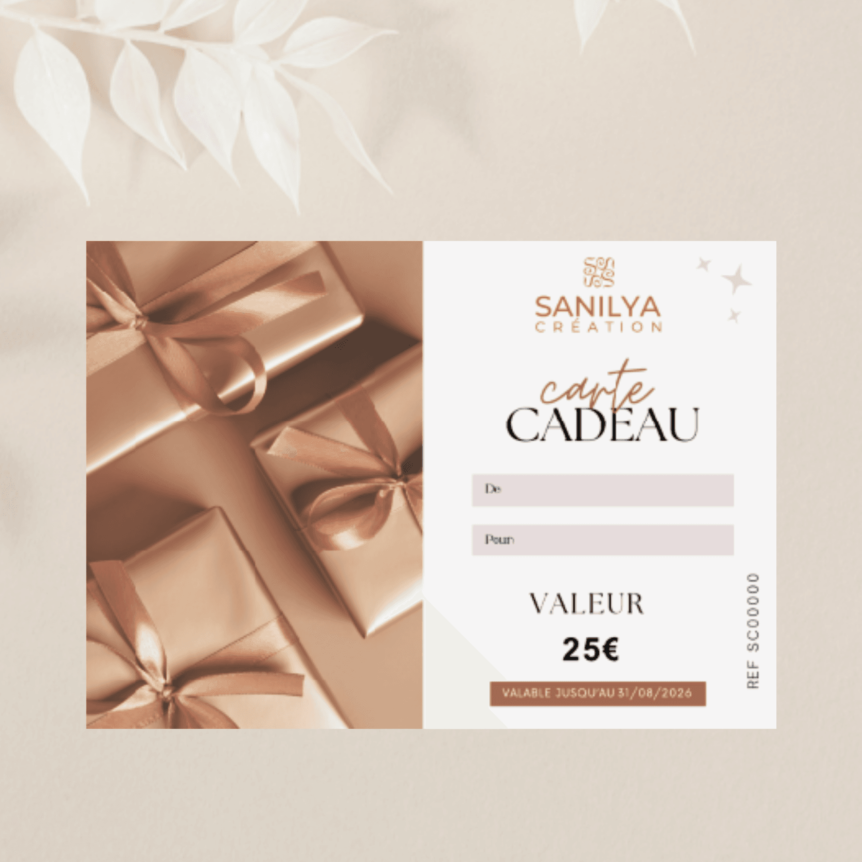 Carte cadeau 25€ - Image 2