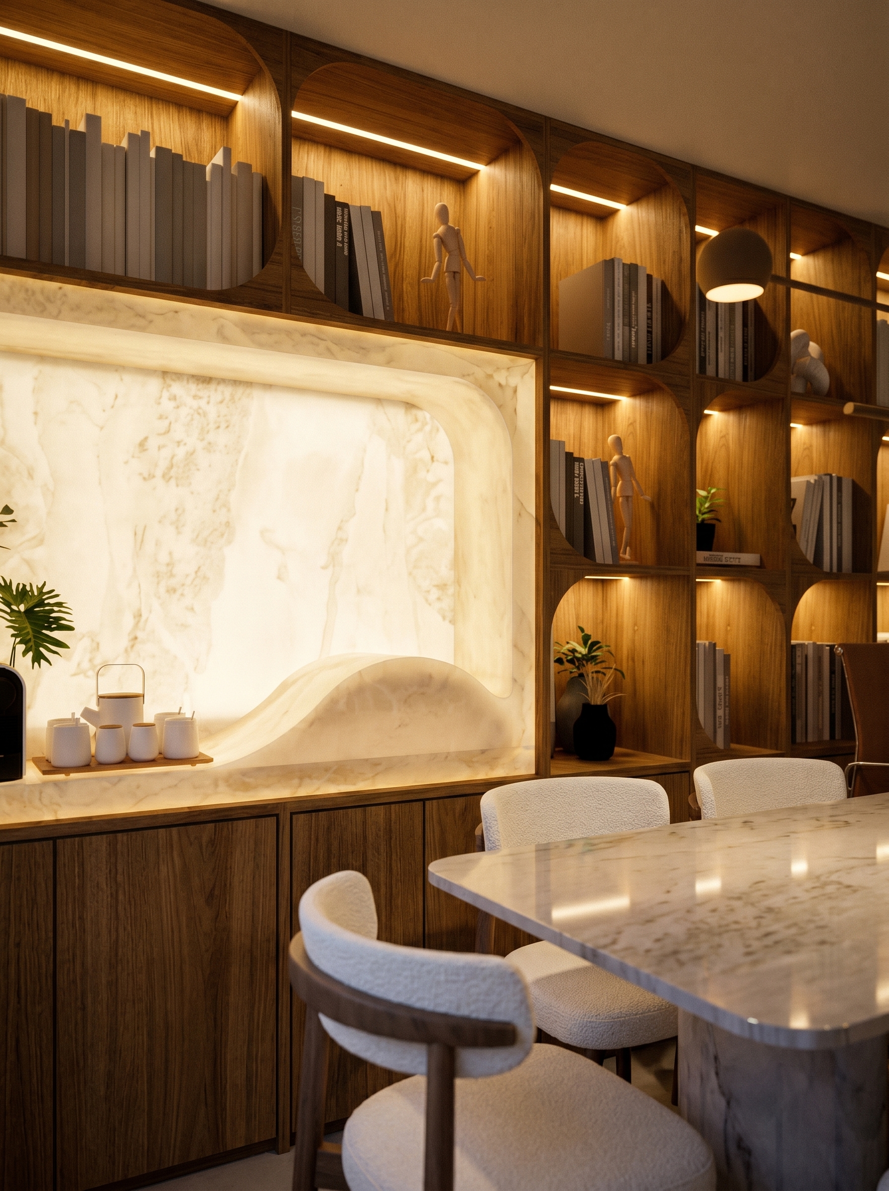 Projeto de interiores contemporâneo por Viktoria Nobre, arquiteta e urbanista em Lisboa