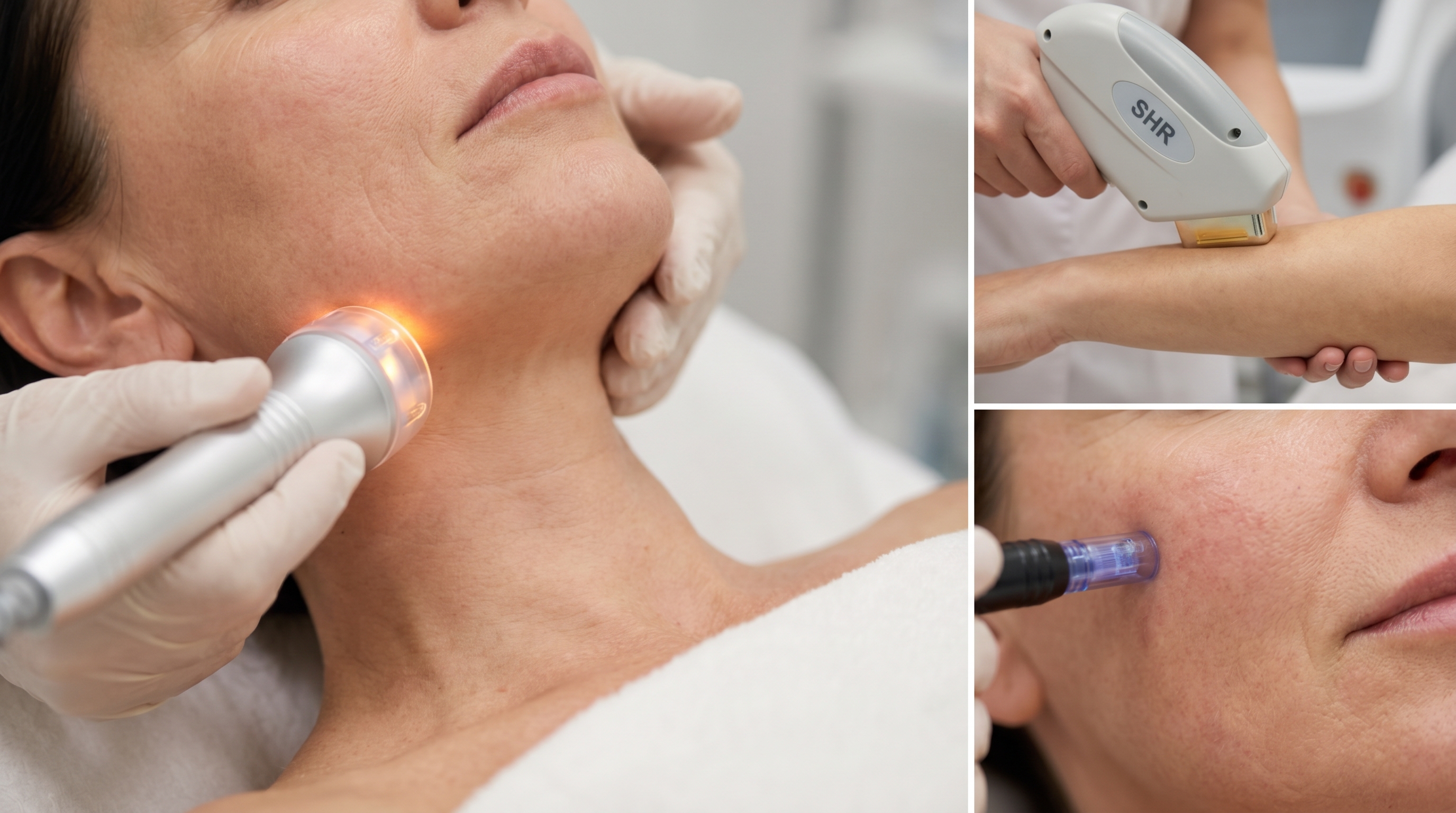 Rejuvenescimento facial com tecnologia estética
