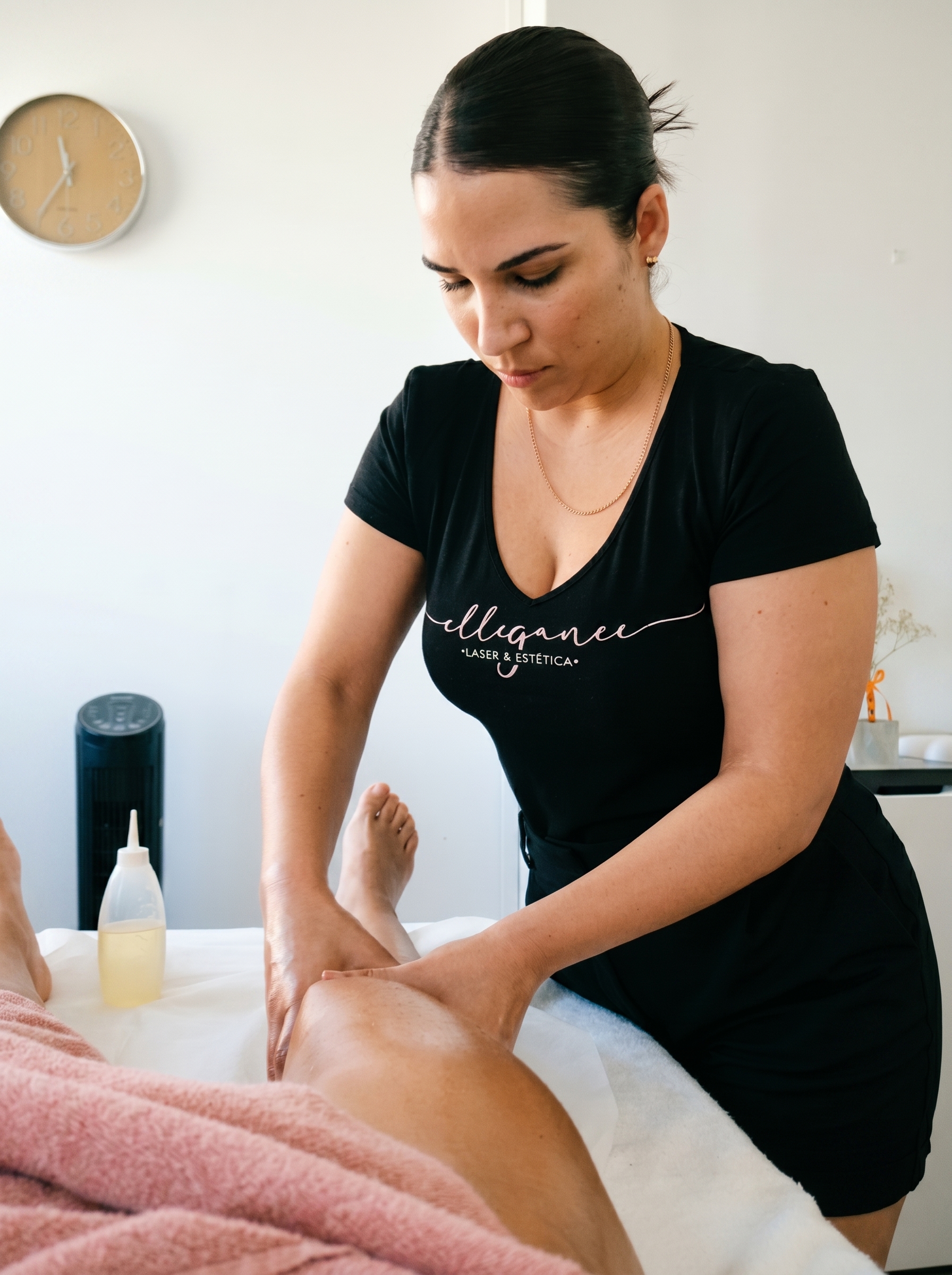 Equipa especializada da Ellegance Laser e Estética no Funchal