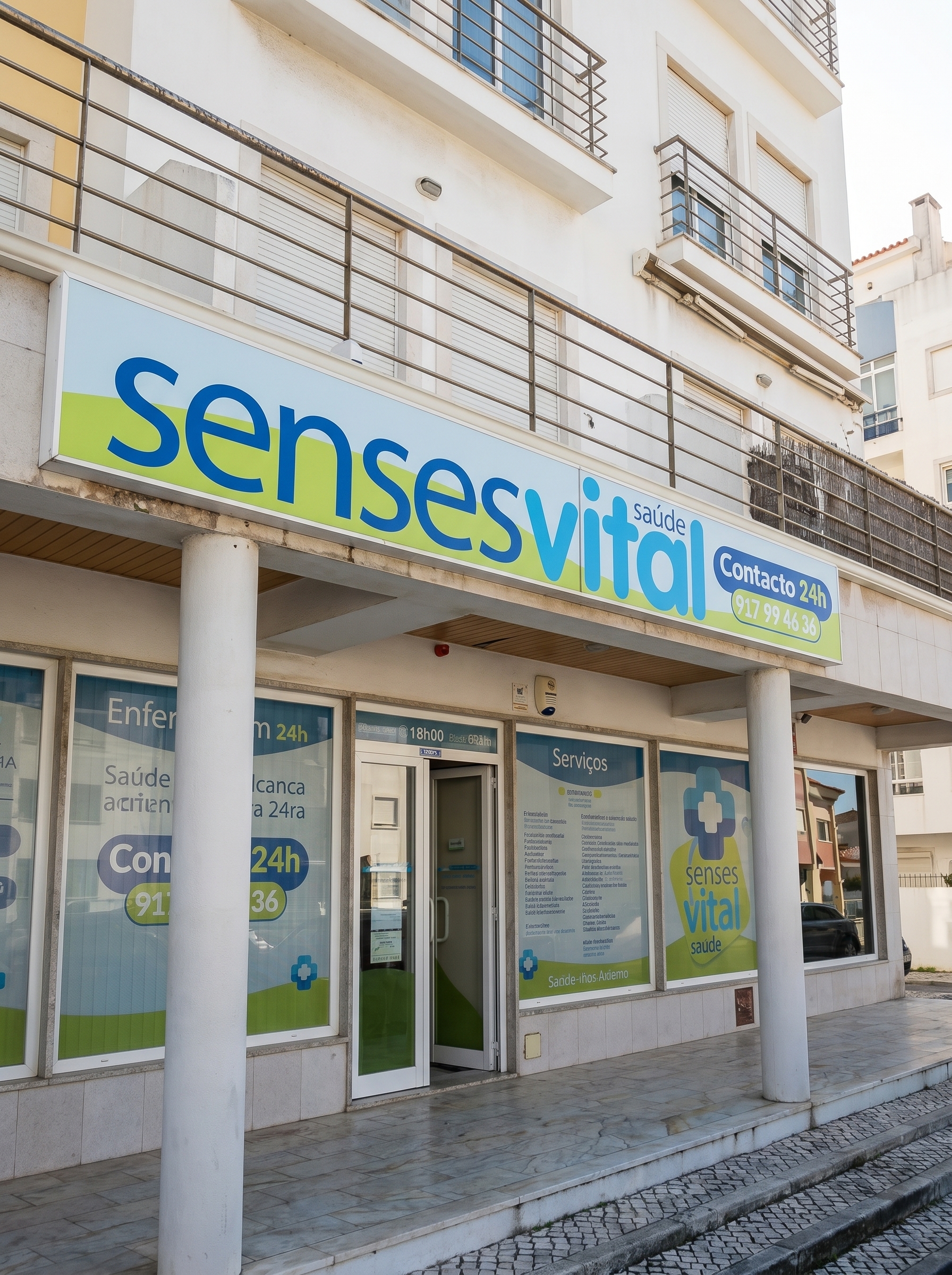 Espaço clínico da Sensesvital na Ericeira