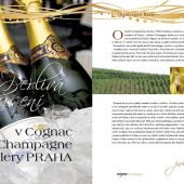 časopis Cognac champagne Praha