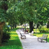 park Komenského ul. Košice