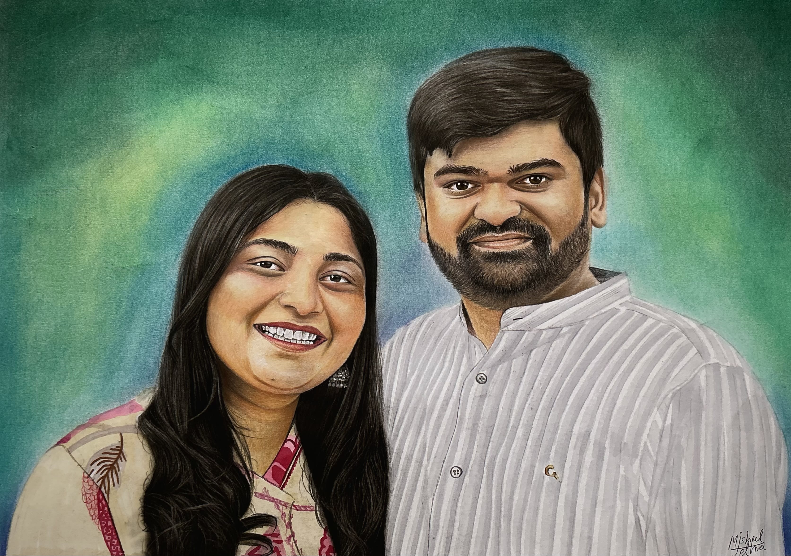 COLOUR PENCIL PORTRAIT