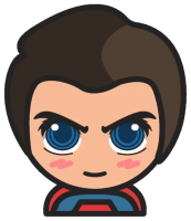 Sticker de Super Man