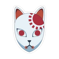 Sticker de Mascara de Tanjiro