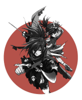 Sticker de Hyakkimaru y Dororo