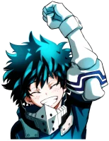Sticker de Izuku Midoriya - Deku