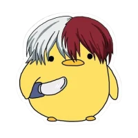Sticker de Shoto Todoroki