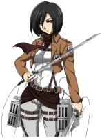 Sticker de Mikasa Ackerman