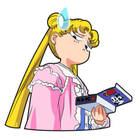 Sticker de Sailor Moon - Usagi Tsukino