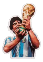 Sticker de Diego Maradona