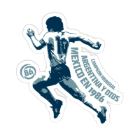 Sticker de Diego Maradona