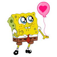 Sticker de Bob Esponja