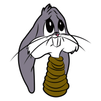 Sticker de Bugs Bunny