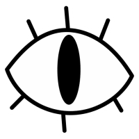 Sticker de Ojo de Bill