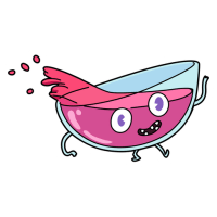 Sticker de El Tazón de Ponche