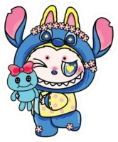 Sticker de Labubu