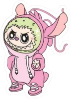 Sticker de Labubu