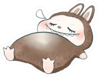 Sticker de Labubu