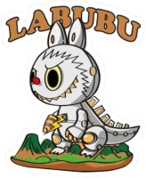 Sticker de Labubu