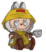 Sticker de Labubu