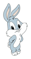 Sticker de Bugs Bunny Bebe