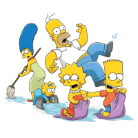 Sticker de Los Simpsons