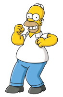 Sticker de Homero