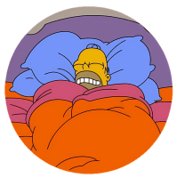 Sticker de Homero