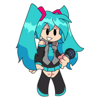 Sticker de Hatsune Miku - FNF