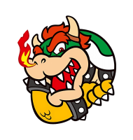 Sticker de Bowser, el Rey de los Koopas
