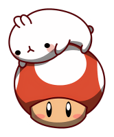 Sticker de Champiñón Cute 
