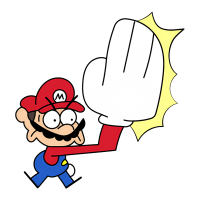 Sticker de Mario