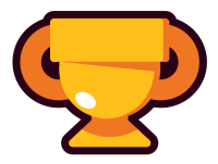 Sticker de Trofeo de Brawl Stars