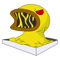 Sticker de Pizza Monster
