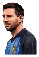 Sticker de Lionel Messi