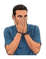 Sticker de Lionel Scaloni