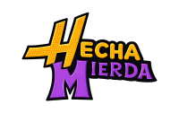 Sticker de Hecha Mierda