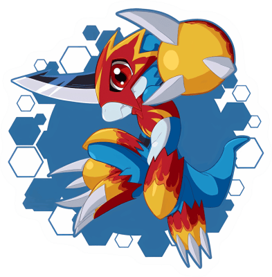 Sticker de Flamedramon