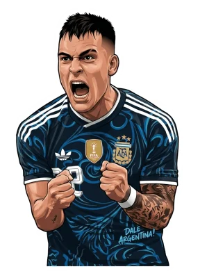 Sticker de Lautaro Martínez
