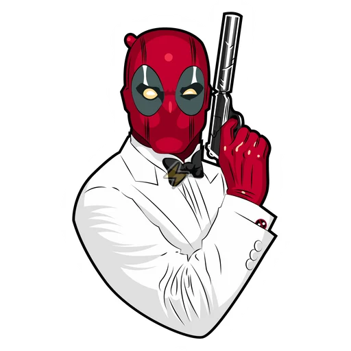 Sticker de Deadpool - comprar en Argentina