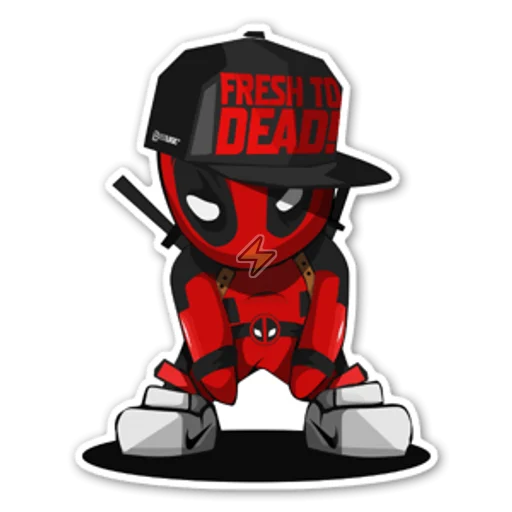 Sticker de Deadpool - comprar en Argentina