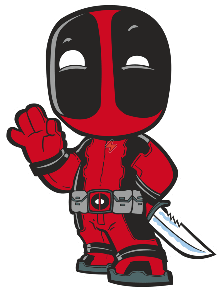 Sticker de Deadpool - comprar en Argentina