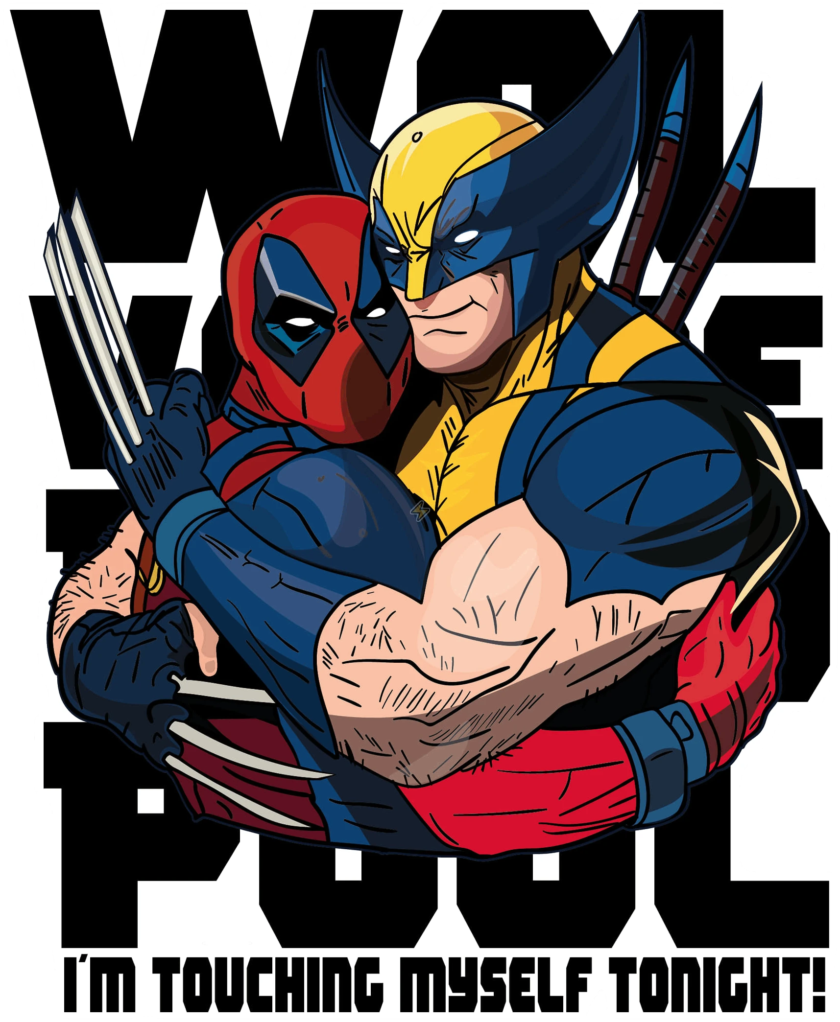Sticker de Deadpool y Wolverine - comprar en Argentina