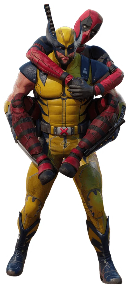 Sticker de Deadpool y Wolverine - comprar en Argentina