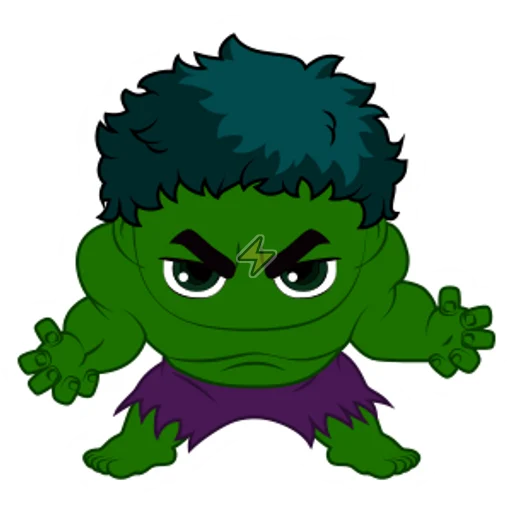 Sticker de Hulk - comprar en Argentina