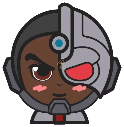Sticker de Cyborg - comprar en Argentina
