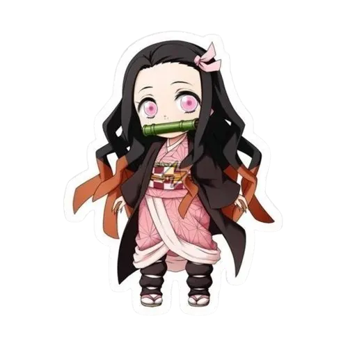 Sticker de Nezuko Kamado - comprar en Argentina